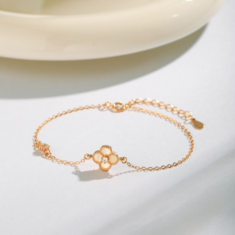 Alyssum - S925 18K Rose Gold Plated Bracelet