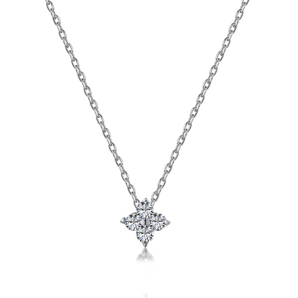 Ixora - S925 Rhodium Plated Necklace