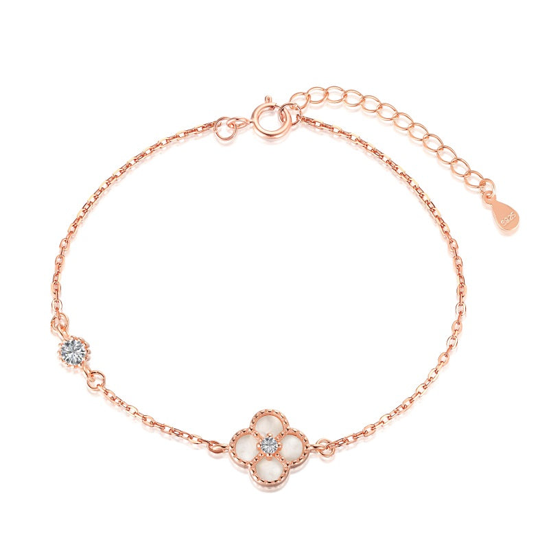 Alyssum - S925 18K Rose Gold Plated Bracelet