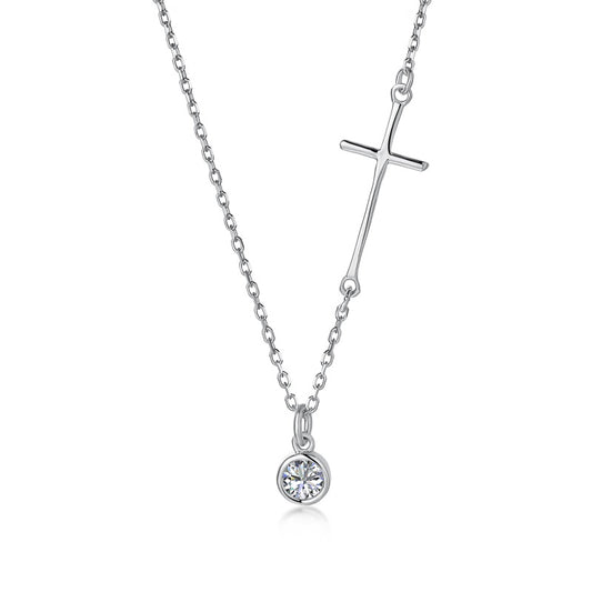 Edward - S925 Rhodium Plated Necklace