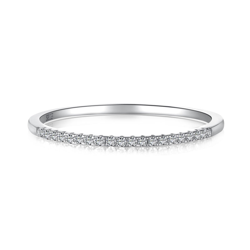Ellis - S925 Rhodium Plated Ring