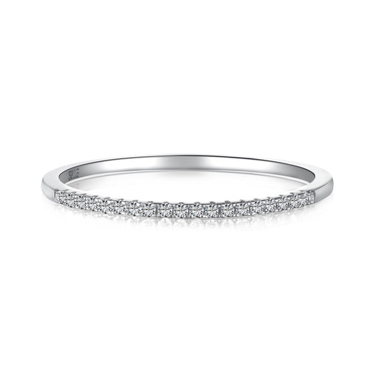 Ellis - S925 Rhodium Plated Ring