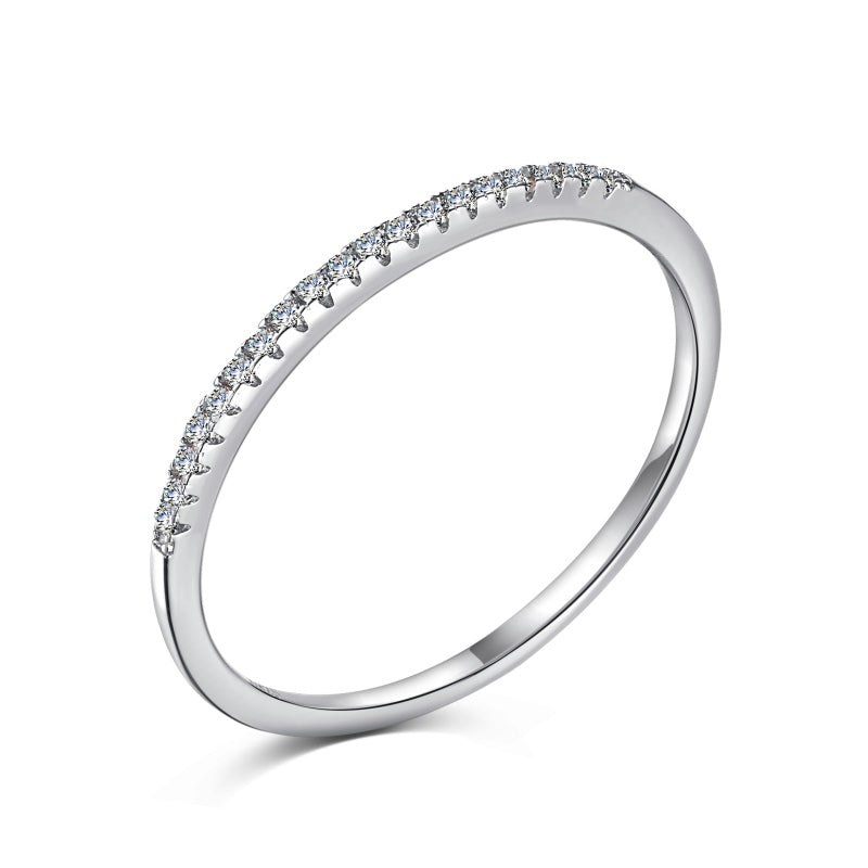 Ellis - S925 Rhodium Plated Ring