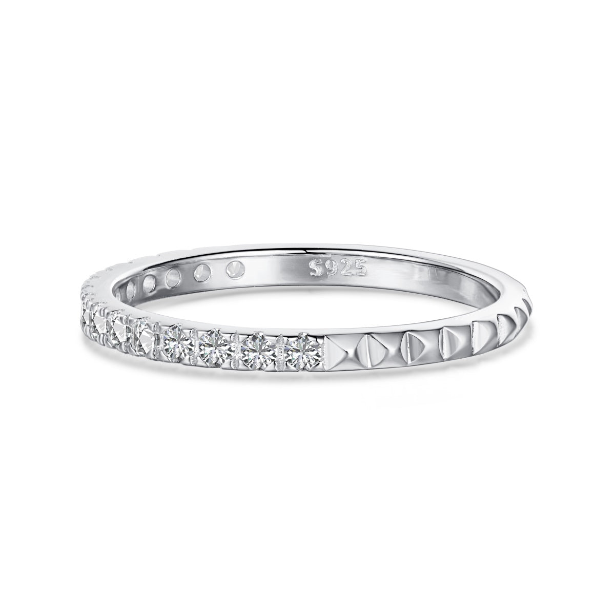 Midat - S925 Rhodium Plated Ring