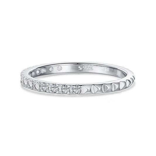 Midat - S925 Rhodium Plated Ring