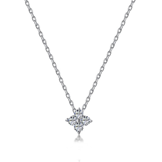 Ixora - S925 Rhodium Plated Necklace