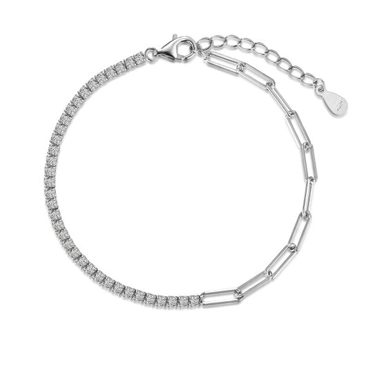 HaH - S925 Rhodium Plated Bracelet